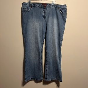 Vintage MXM size 22 bootcut jeans